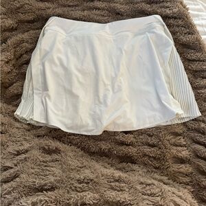 White Pleated Tennis Skirt lululemon